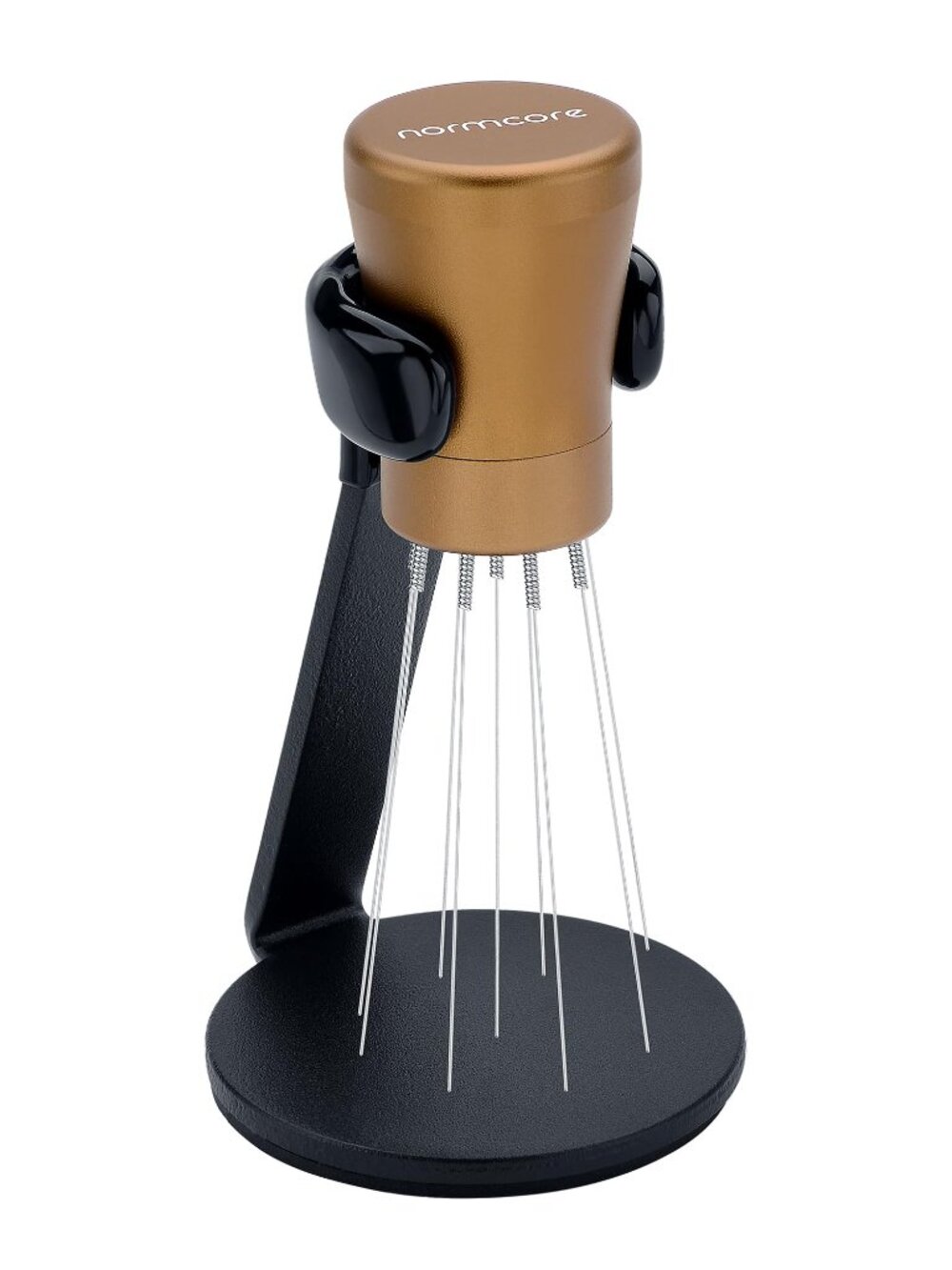 Normcore WDT Tool V2.1 with Stand - 0.23mm 9 Prong Espresso Distribution Tool, W